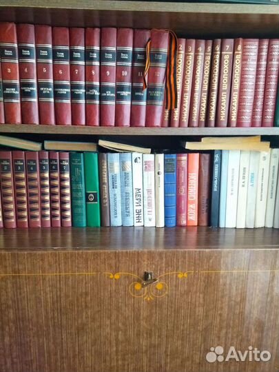 Книги советских и зарубежных писателей от 50 годов