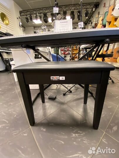XLine Stand PB-48 черная банкетка для фортепиано