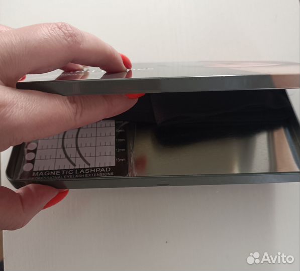 Для наращивания ресниц. Повязка + 4 палетки