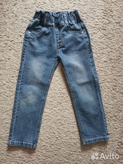 Джинсы для девочки 116