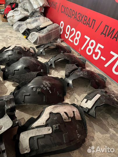 Подкрыльники мерседес мл жл гле глс 166