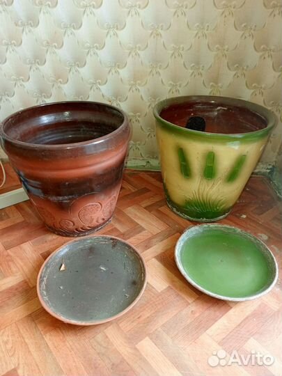 Горшок для цветов керамика большой