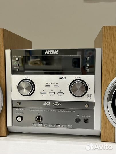 Музыкальный центр BBK DVD mini combo ABS530T