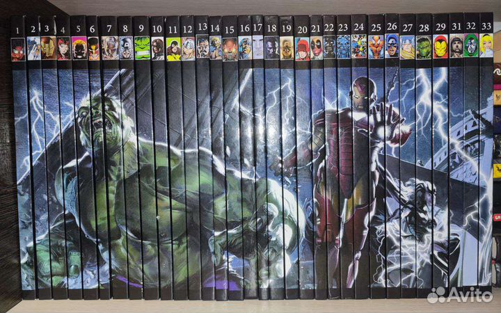 Комиксы марвел ашет