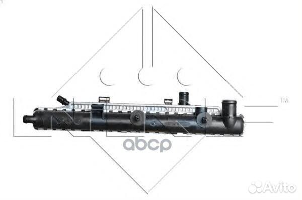 Радиатор, охлаждение двигателя 50430 NRF