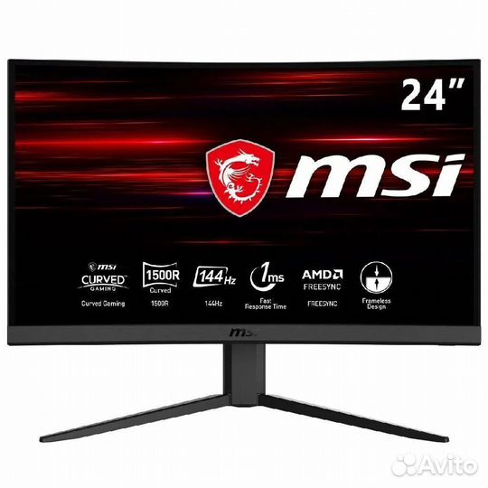 Монитор MSI 23.6 optix g24c 144гц