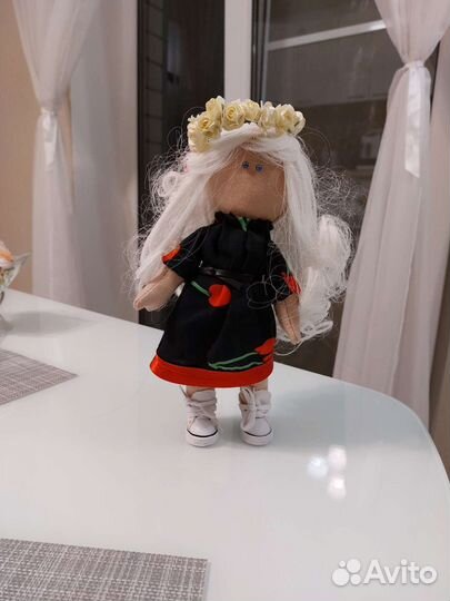 Интерьерная кукла ручной работы