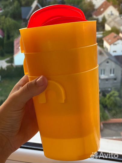 Контейнер для инструмента 500мл с иглосьемником