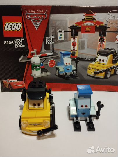 Lego Cars 8206 Токийский пит-стоп