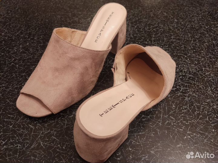 Шлепанцы, сабо женские 39