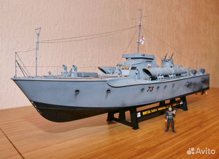 1/35 торпедный катер Воспер модель корабля