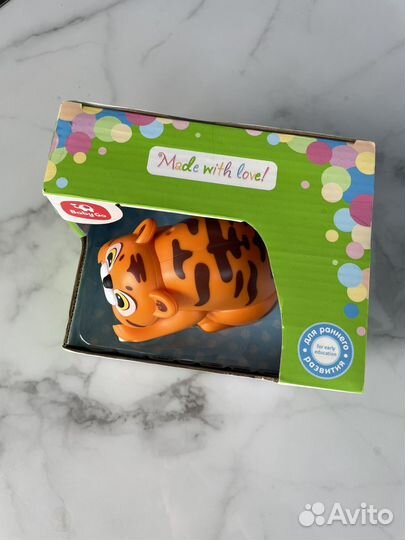 Игрушка-каталка тигр-перевертыш BabyGo