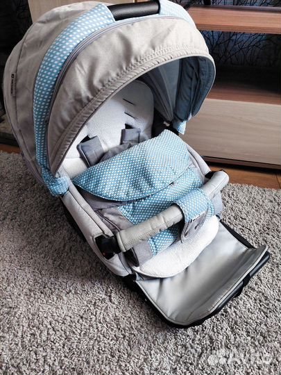 Коляска 3 в 1/2в1 adamex barletta