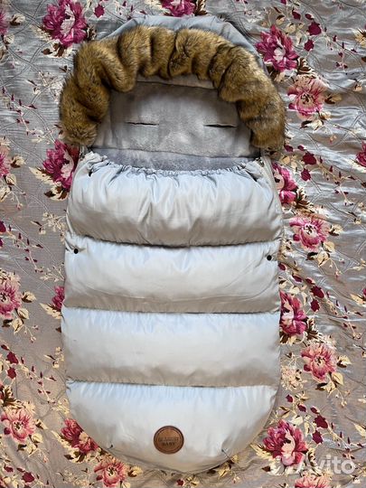 Зимний конверт в коляску