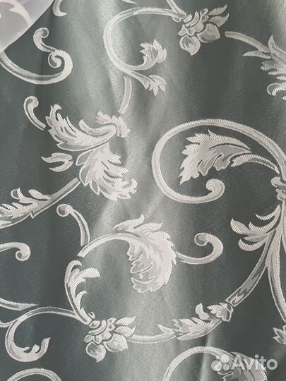 Шторы 2 комплекта (портьера и тюль)