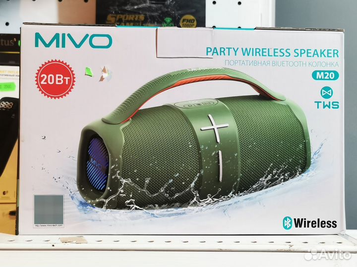 Блютуз колонка mivo