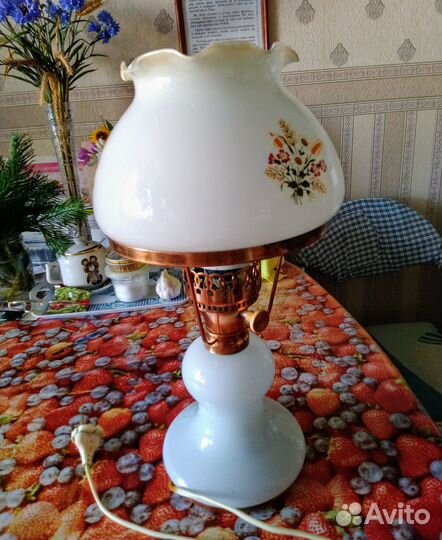 Настольная лампа СССР ретро