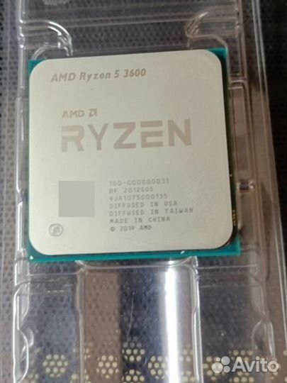 Процессор amd ryzen 5 3600