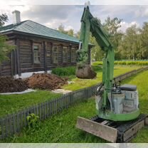 Аренда миниэкскаватора с ковшом, Рязань