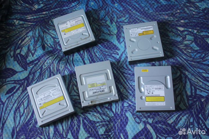 Дисководы CD/DVD R/RW IDE 5 штук, цена за все