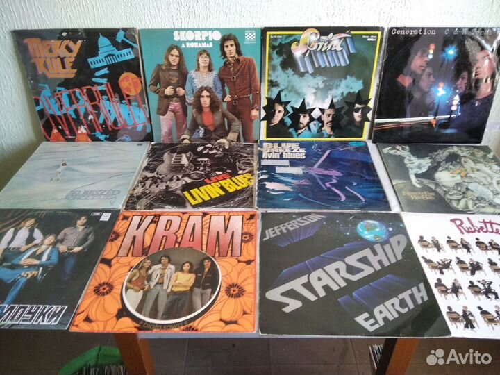 Рок европейский И рок русский на виниле, LP