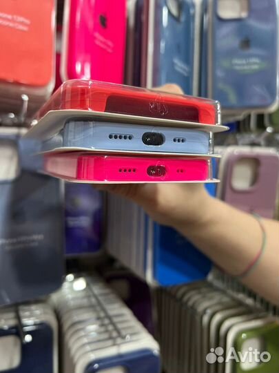 Чехол Silicone case на iPhone от 6-14 ProMax