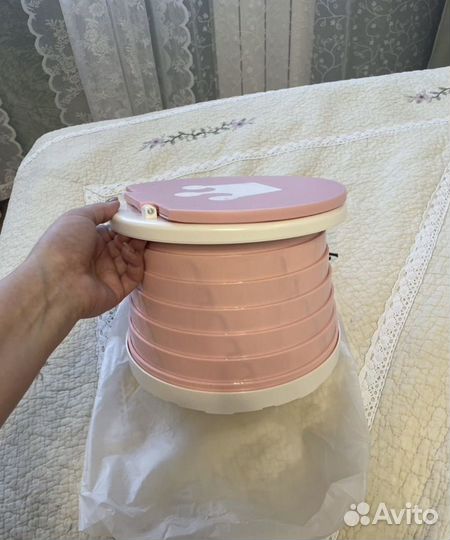 Горшок складной детский новый