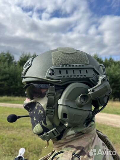 Активные наушники с гарнитурой FCS FMA AMP