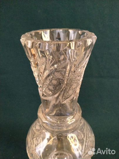 Хрустальная ваза для цветов