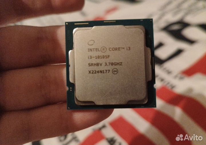 Процессор i3 10105f 1200lga