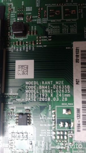 MainBoard BN41-02635A Samsung UE55NU7300