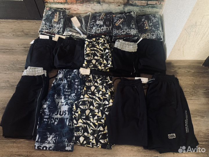 Шорты, футболки, трусы, носки мужские