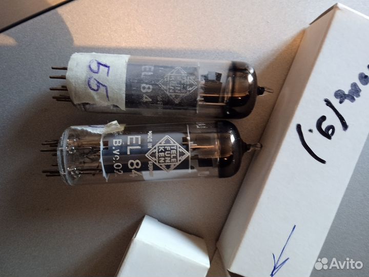 Радиолампа 6п14п, AZ - 4 :Tel EL-84 : есс 83 (88)