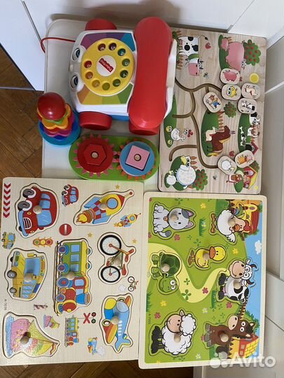 Развивающие игрушки от 2 лет пакетом