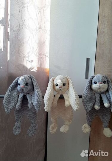 Вязаные игрушки ручной работы