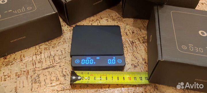 Компактные весы бариста для приготовления кофе