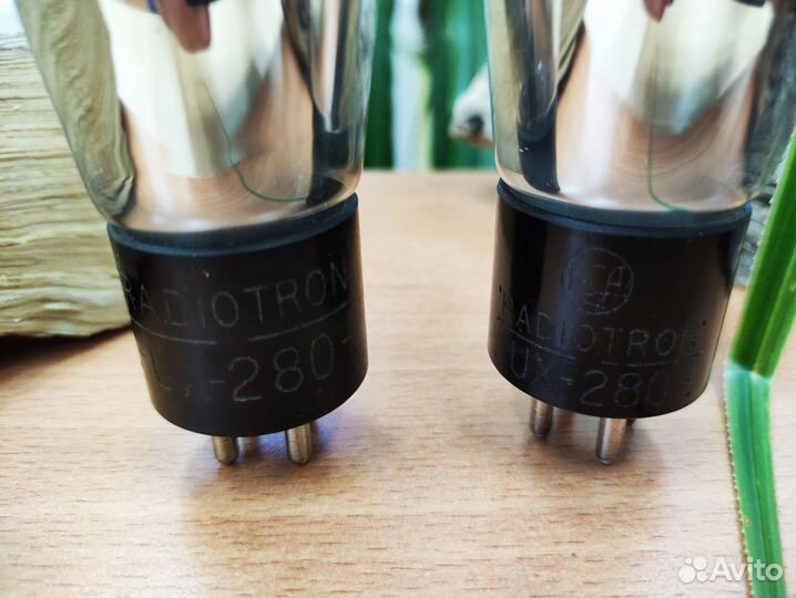 Радиолампы кенотроны RCA Radiotron UX-280
