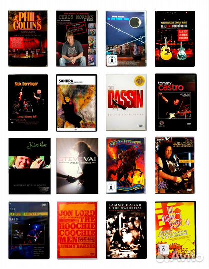 Фирменные DVD диски (музыка)