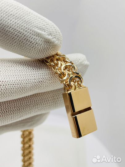 Мужской золотой браслет рамзес