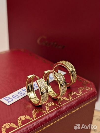 Серьги Cartier