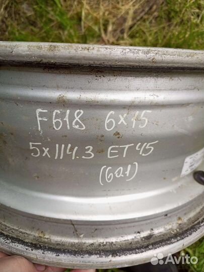 Литые диски r15 5x114.3