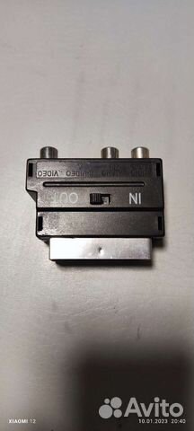 Переходник скарт на тюльпаны