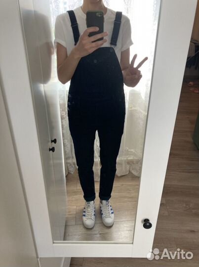 Вельветовый комбинезон