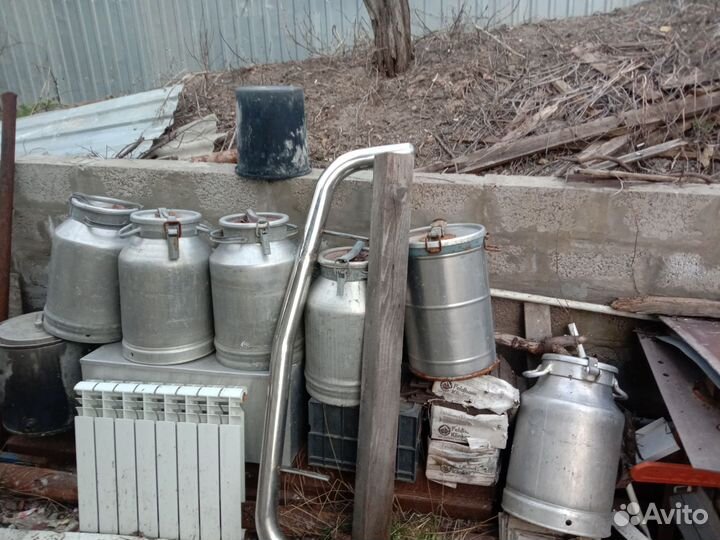 Фляги бидоны алюминиевые