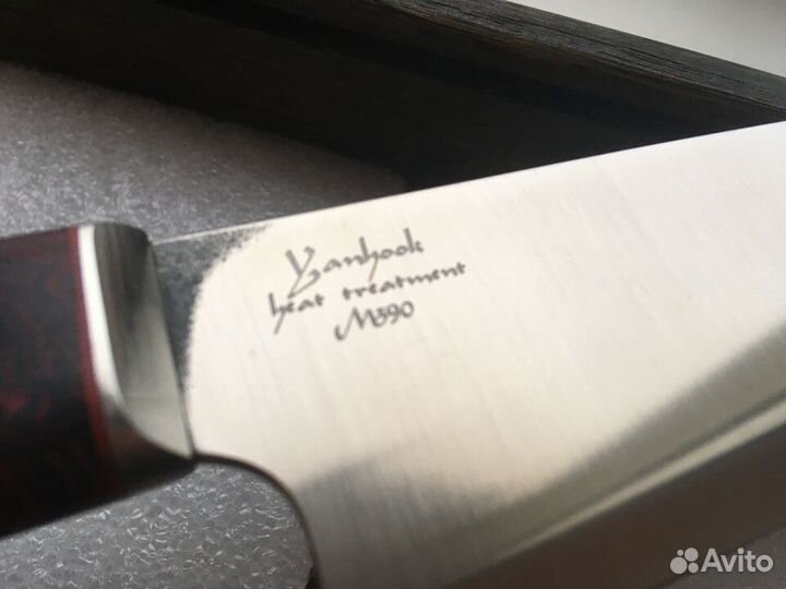 Нож кухонный, M390, то Дениса Фролова (Yanhook)