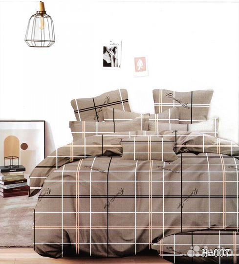 Постельное бельё 1,5 спальное перкаль