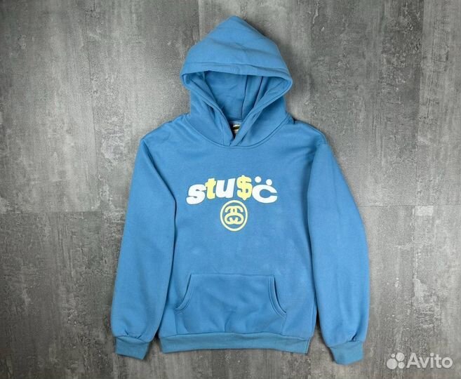 Худи Stussy x Cactus