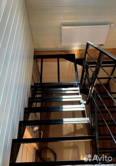 Лестница в стиле лофт