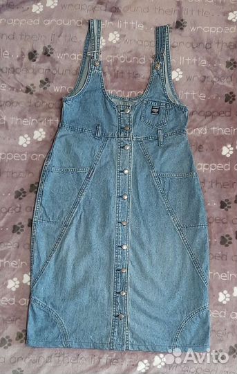 Джинсовый сарафан