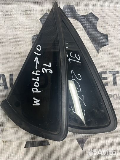 Стекло кузова заднее левое Volkswagen Polo седан